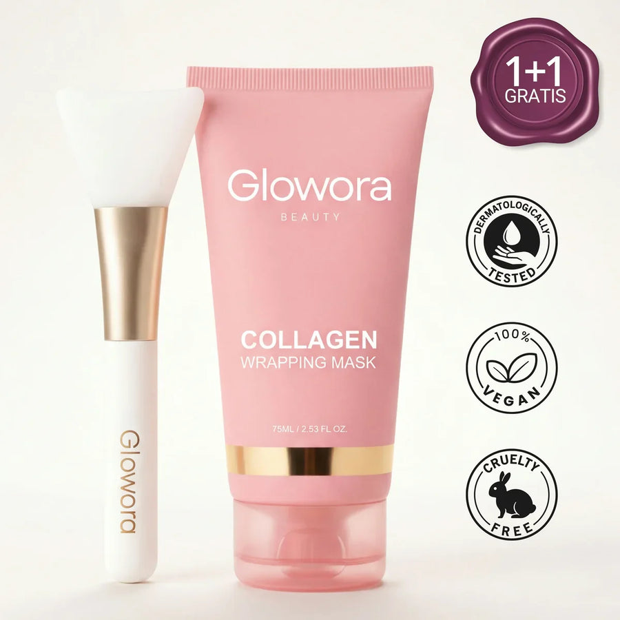 Maschera al bio-collagene + pennello